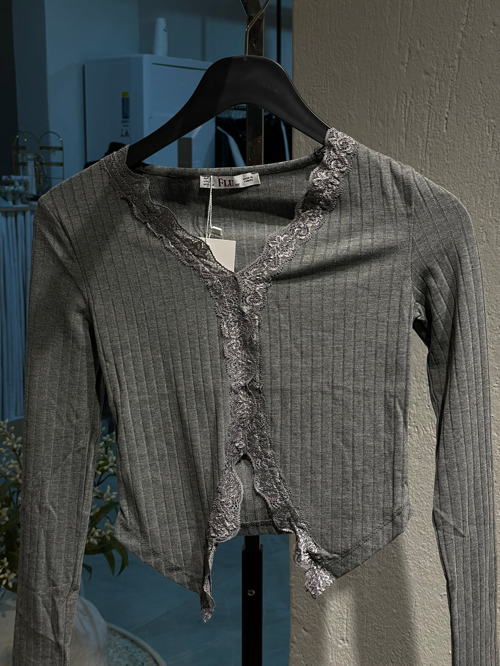 Dantel Detaylı Bohem Bluz