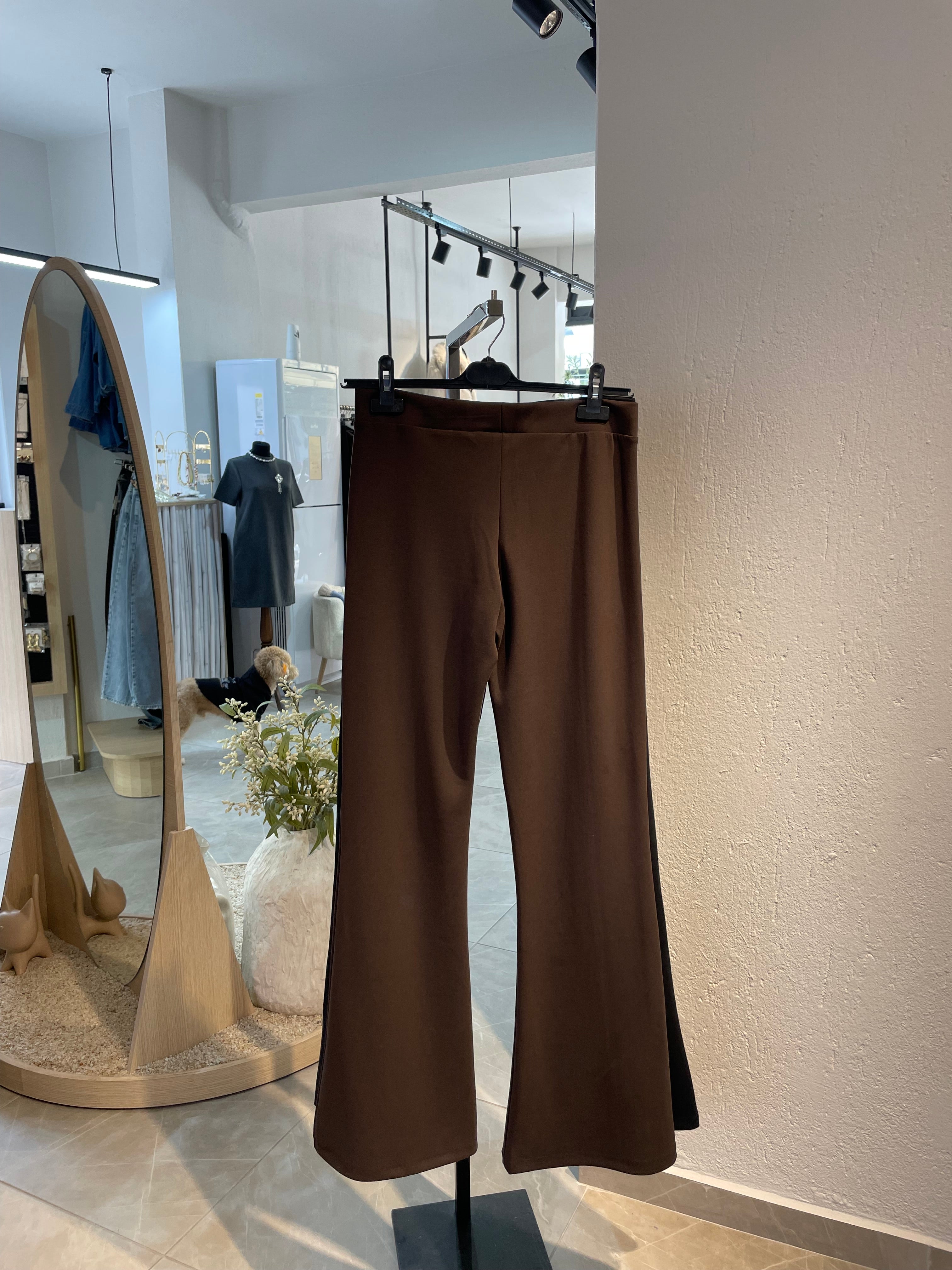 Oys Kumaş İspanyol Paça Şeritli Alt