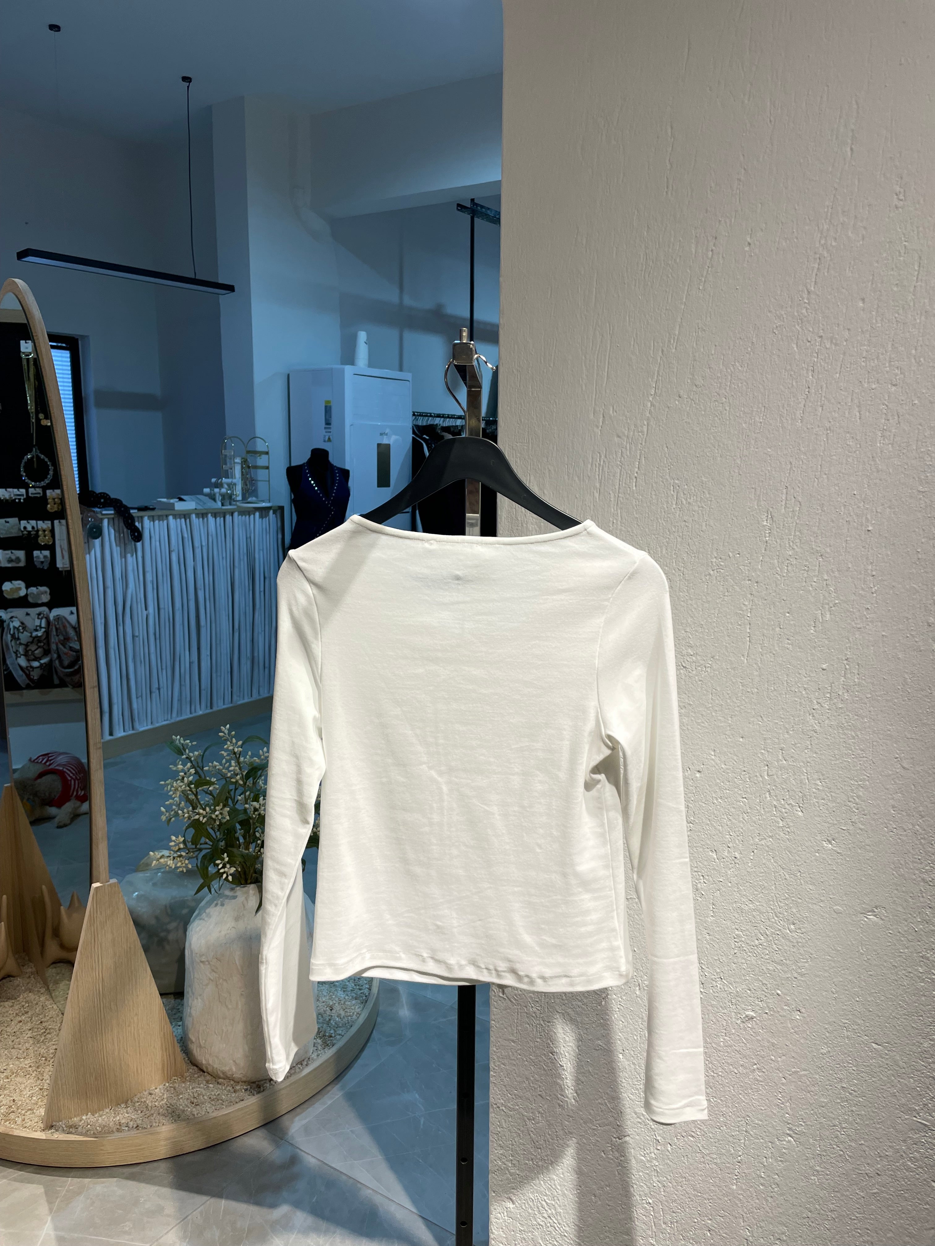 Dilvin Fermuar Detaylı Uzun Kollu Üst