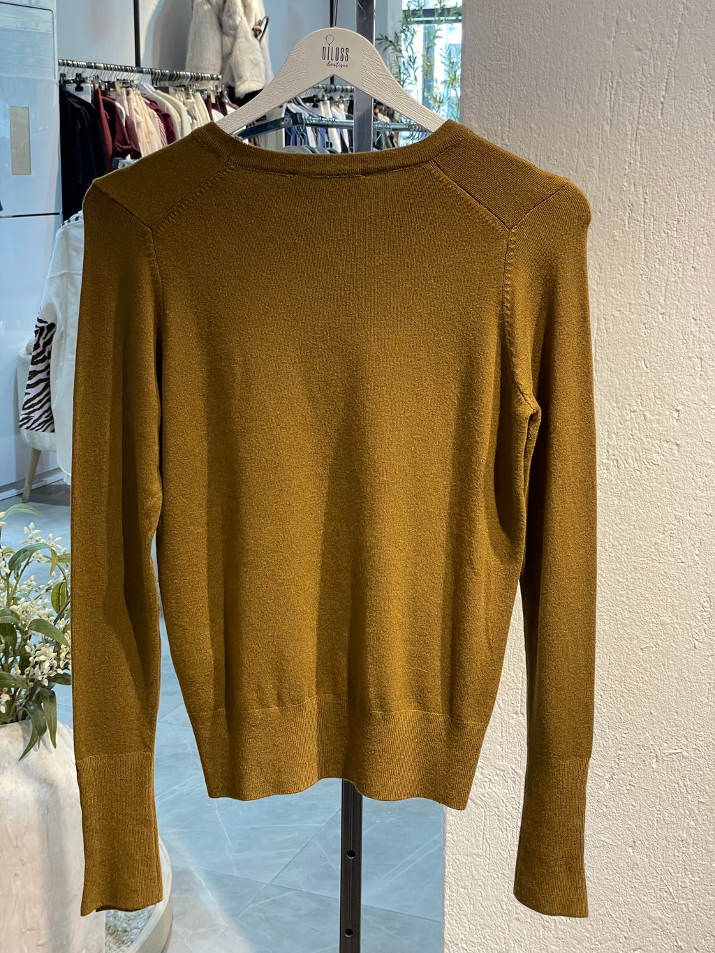 Dlvn Pemium Kumaş Uzun Kollu Kol Detay Üst