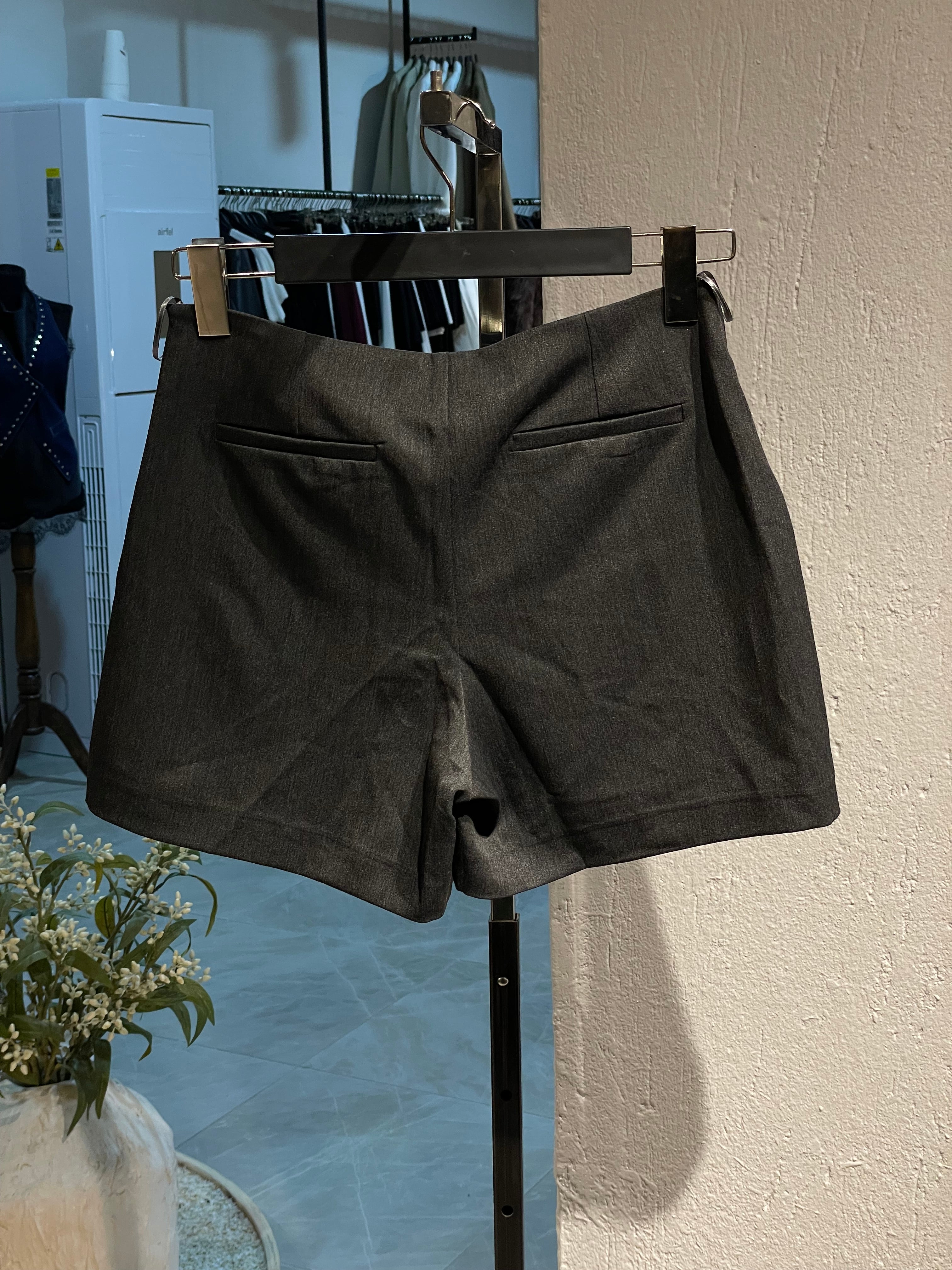 Kravatlı Antrasit Takım