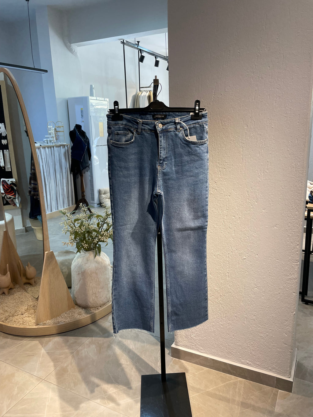 Düz Kesim Denim Jean