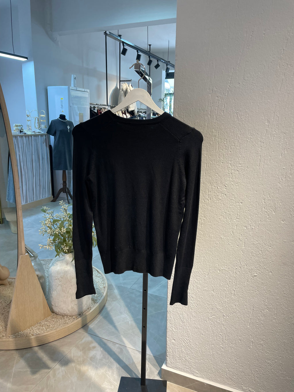 Dlvn Pemium Kumaş Uzun Kollu Kol Detay Üst