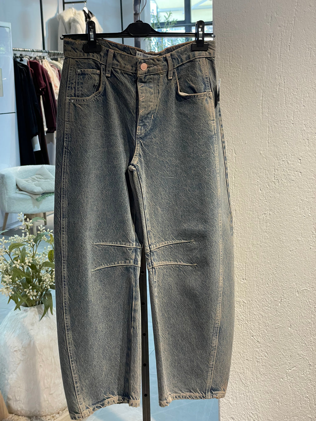 Marka Eskitmeli Balon Kesim Pantolon