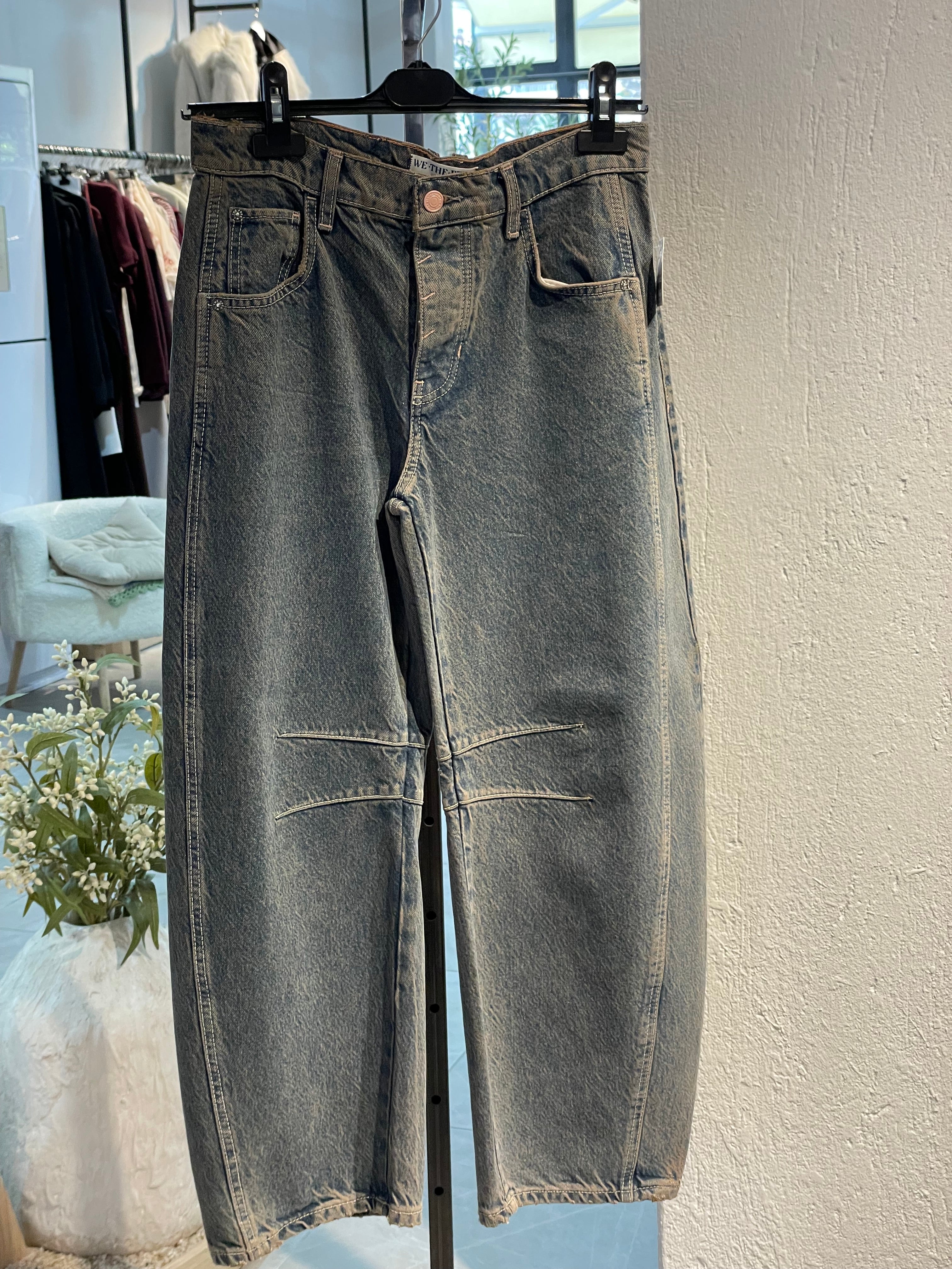 Marka Eskitmeli Balon Kesim Pantolon