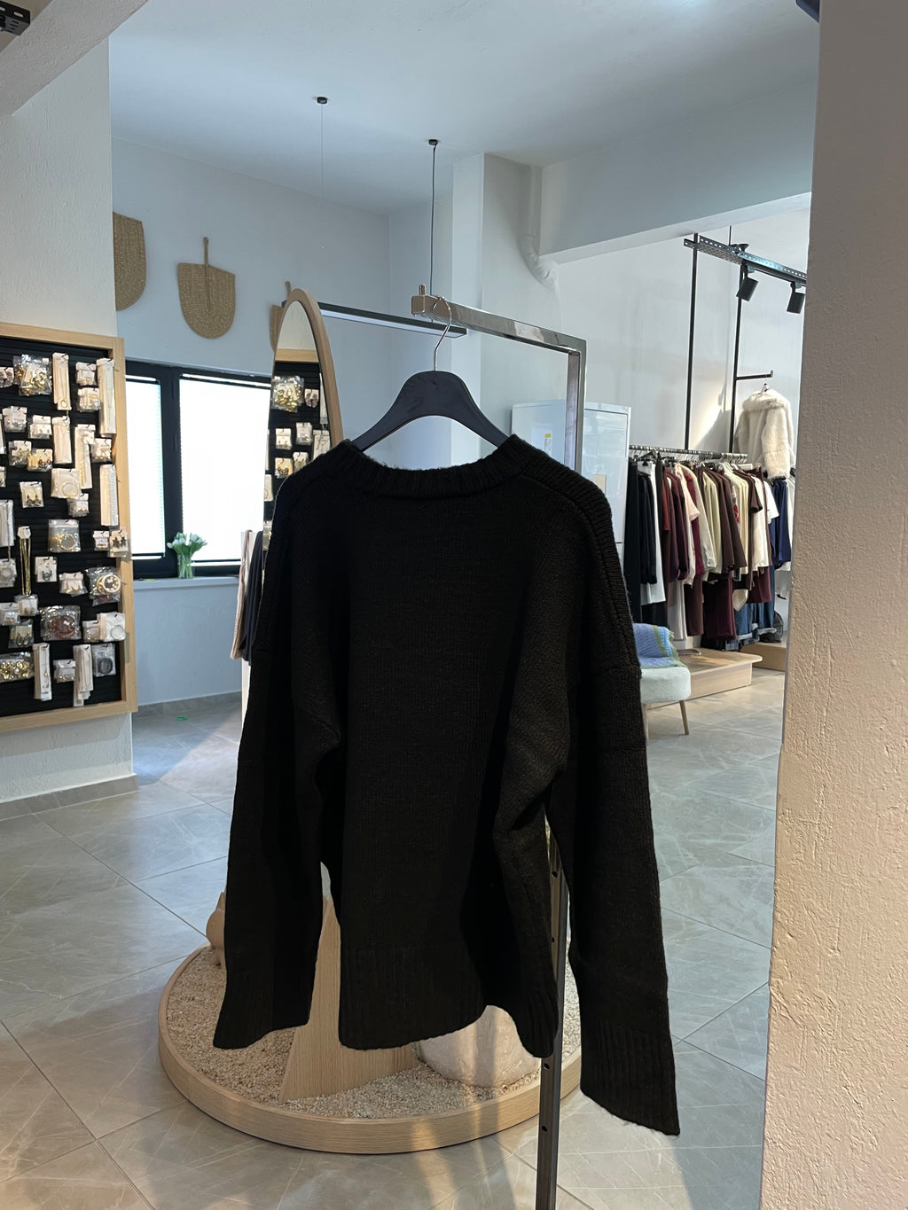 Bisiklet Yaka Triko Kazak