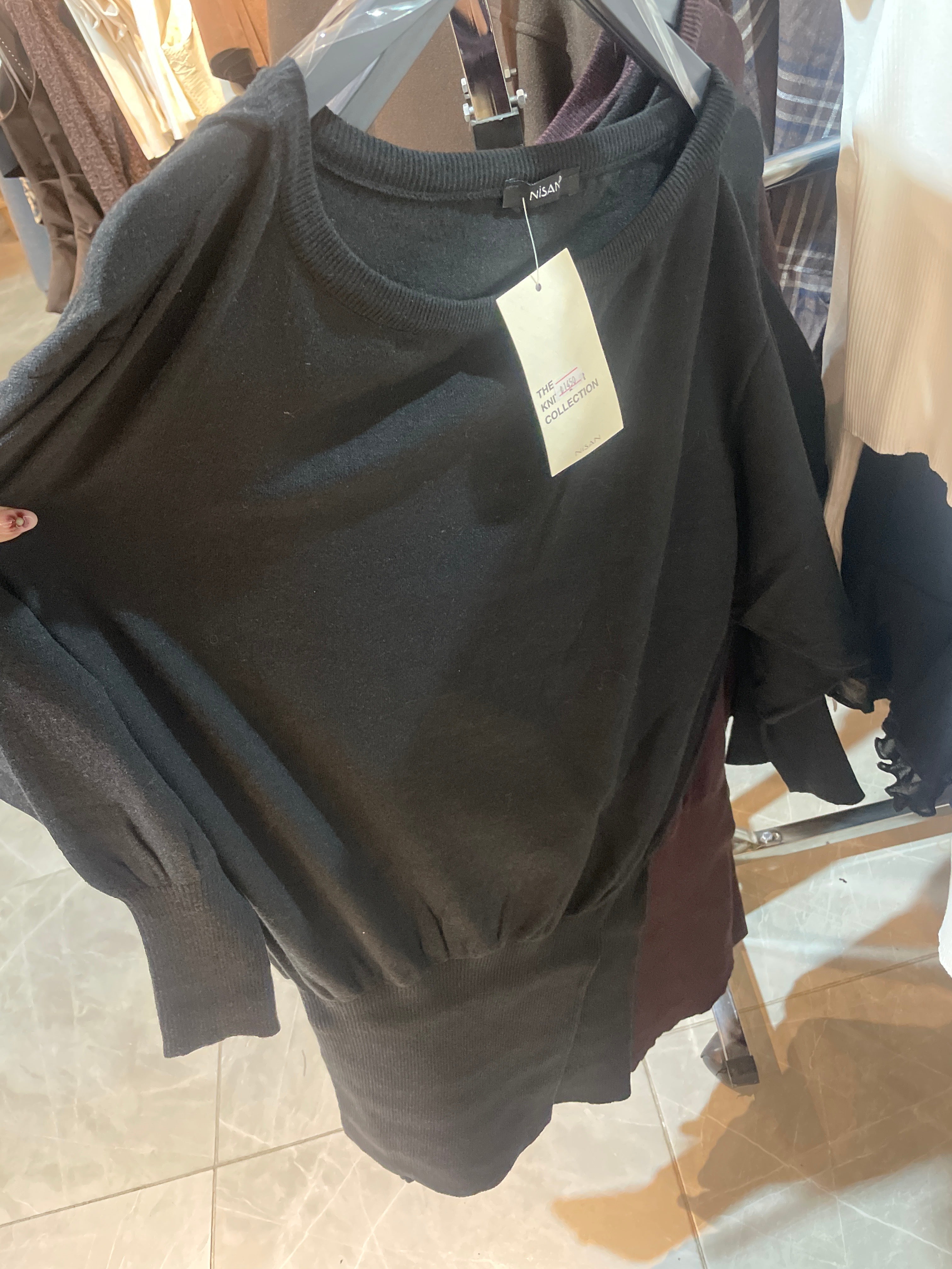 Ribana Asimetrik Kesim Mini Elbise