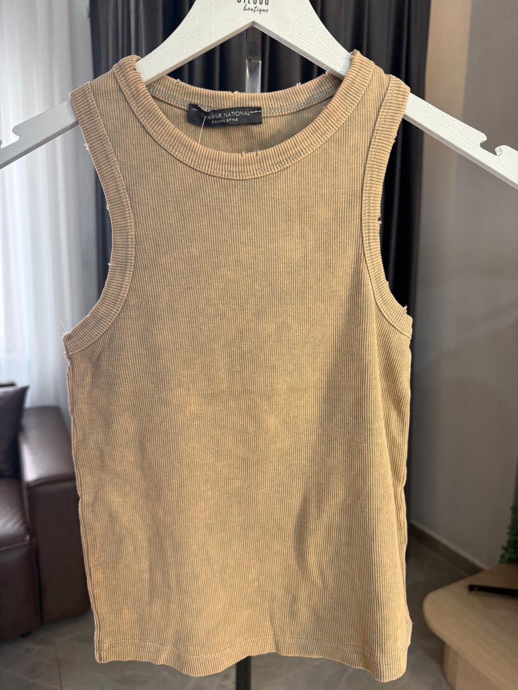 Yıkama Kumaş Crop