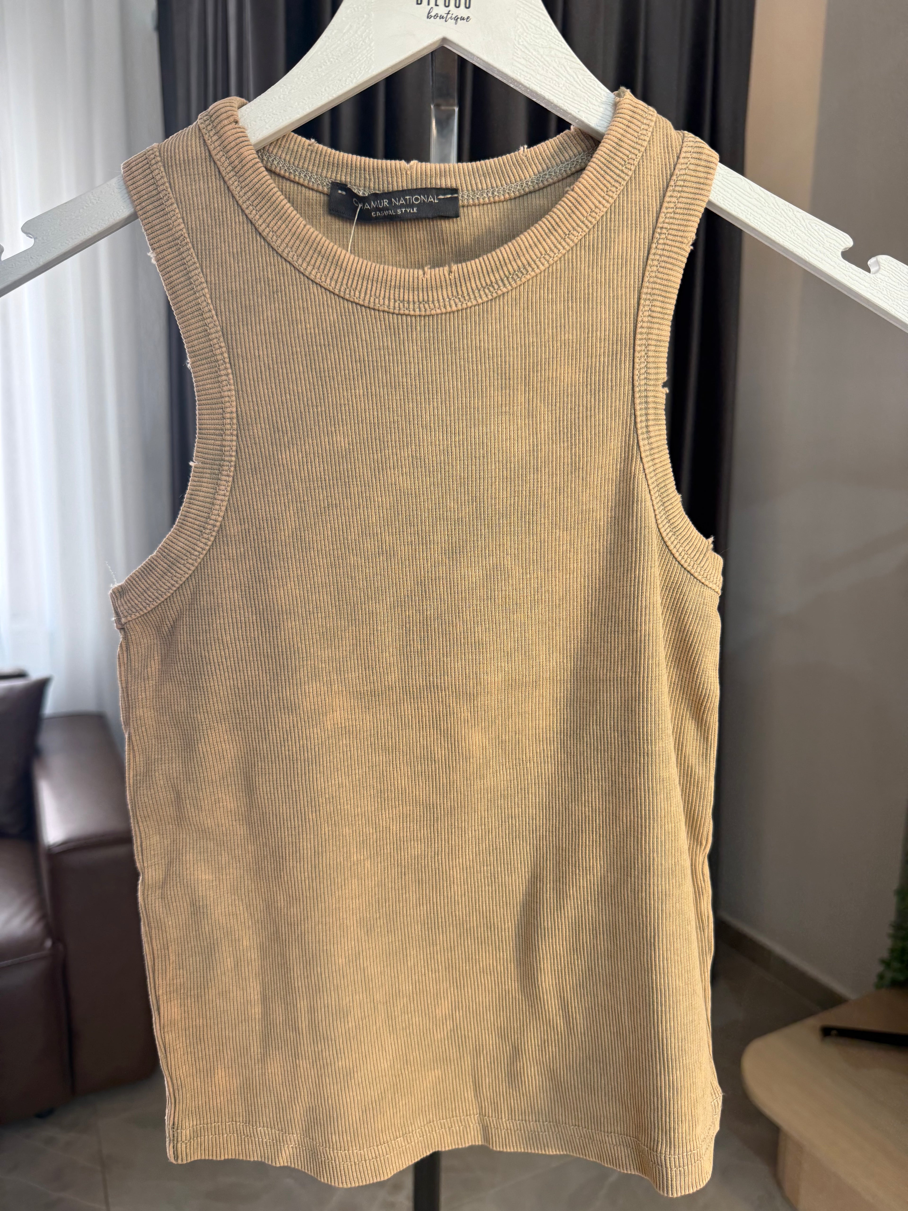 Yıkama Kumaş Crop
